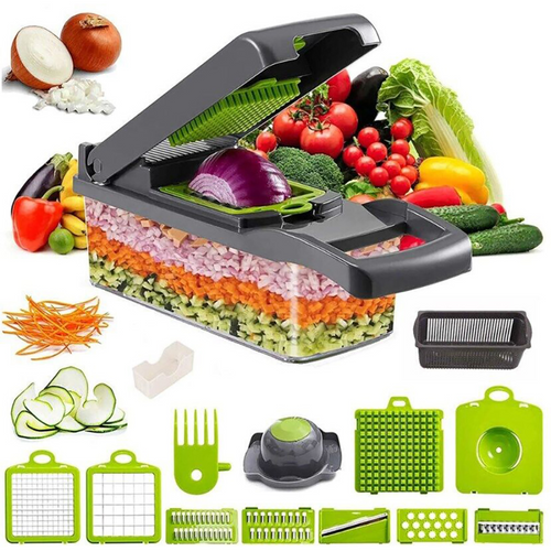 16-in-1 Vegetable Chopper & Meal Prep Tool